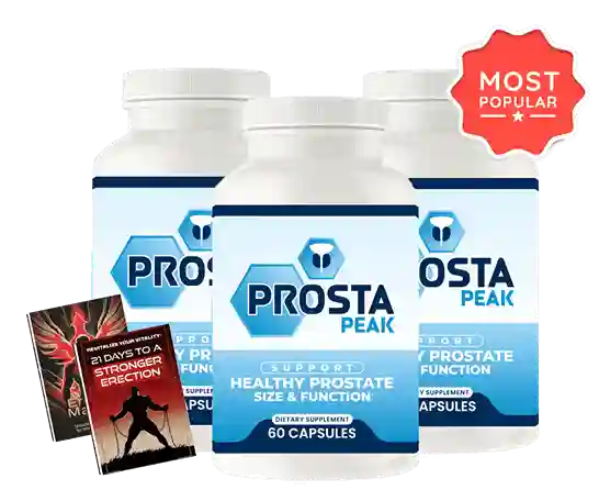 Prosta Peak Supplement Bottles – Buy Online in USA